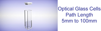 Standard Fluorometer Cell in Optical Glass with Lid